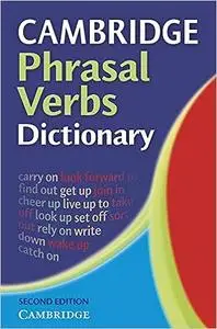 Cambridge Phrasal Verbs Dictionary