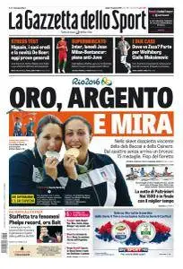 La Gazzetta dello Sport con edizioni locali - 13 Agosto 2016