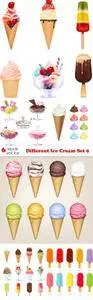 Vectors - Different Ice Cream Set 9