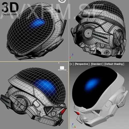 Mass Effect Ryder Helmet Avaxhome