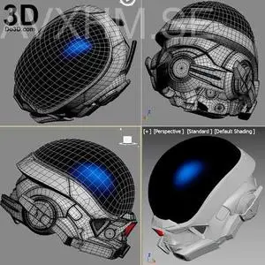 Mass effect Ryder helmet