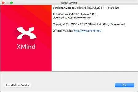 XMind 8 Pro 3.7.6 Build 201711210129 Multilingual macOS