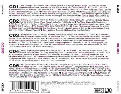 Various Artists - 100 Hits: Disco - 100 Dance Floor Classics [5CD] (2007)