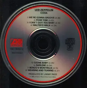 Led Zeppelin - Coda (1982) [Atlantic 7567-90051-2, 1990]