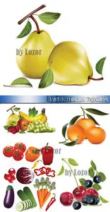Realistic Fruit and Vegetables