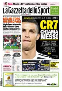 La Gazzetta dello Sport Roma – 10 dicembre 2018