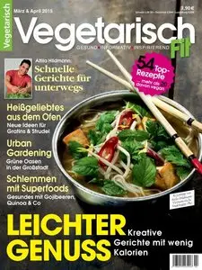 Vegetarisch Fit - März-April 2015