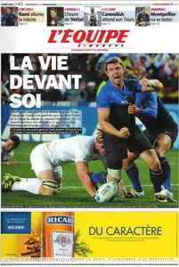L'EQUIPE (09 Octobre 2011)