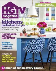 HGTV Magazine - November 2016