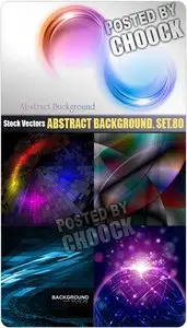 Abstract background. Set.80 - Stock Vector