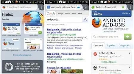 Firefox Browser for Android v24 Final