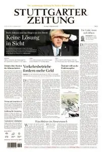 Stuttgarter Zeitung Stadtausgabe (Lokalteil Stuttgart Innenstadt) - 09. September 2019