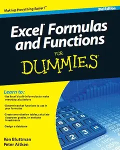 Excel Formulas and Functions For Dummies, 2 Edition (repost)