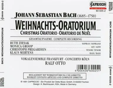 Ralf Otto, Concerto Köln, Vokalensemble Frankfurt - Bach: Weihnachts-Oratorium (1991)
