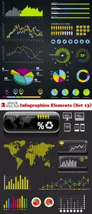 Vectors - Infographics Elements (Set 13)