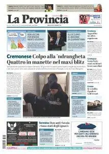 La Provincia di Crema - 10 Gennaio 2018