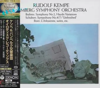 Rudolf Kempe, Bamberg SO - Brahms, Schubert, Mozart, Bizet (1964) [Japan 2016] SACD ISO + DSD64 + Hi-Res FLAC