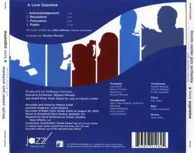Lincoln Center Jazz Orchestra with Wynton Marsalis - A Love Supreme (2005)