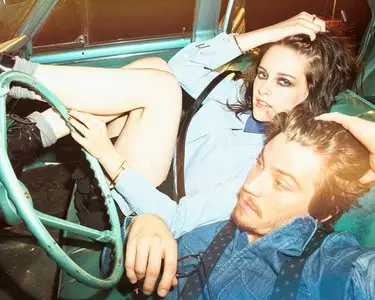 Kristen Stewart & Garrett Hedlund by Alexei Hay for Jalouse Magazine May 2012