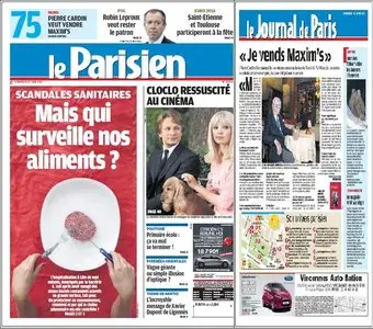 Le Parisien & le cahier de Paris - Vendredi 17 juin 2011