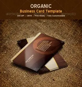 GraphicRiver Organic Nature Business Card Template