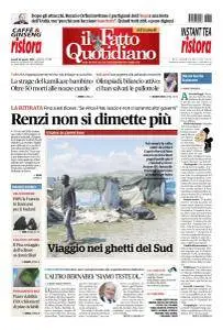 Il Fatto Quotidiano - 22 Agosto 2016