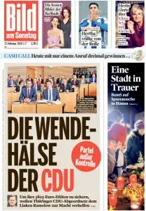 Bild am Sonntag - 23 Februar 2020