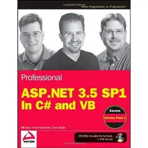 Professional ASP.NET 3.5 SP1 Edition: In C# and VB (Repost)   