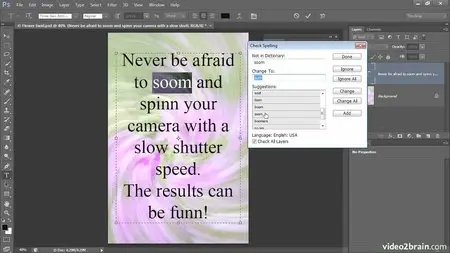 Video2brain: Photoshop CS6 Text Workshop See What You Can Do with Words (2012)