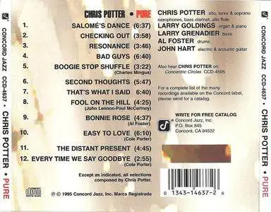 Chris Potter - Pure (1995) {Concord Jazz}
