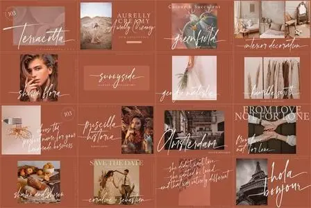 Teracotta - Handwritten Font