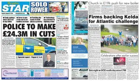 Shropshire Star Shrewsbury Edition – August 28, 2018