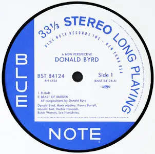 Donald Byrd - A New Perspective (Toshiba/EMI Japan) Vinyl rip in 24 Bit/96 Khz + CD-format