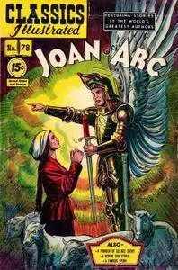 Classics Illustrated 078 Joan Of Arc Biography