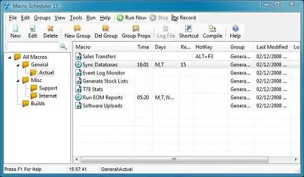 Macro Scheduler Pro/Enterprise v12.0.2e