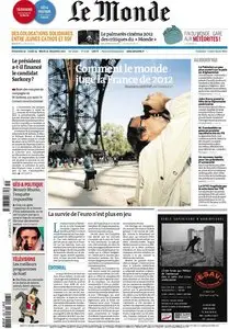 Le Monde et Suppléments du Dimanche 23 et Lundi 24 Décembre 2012