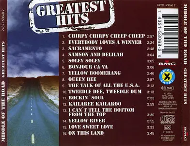 Middle Of The Road - Greatest Hits (1998) [Re-Up]