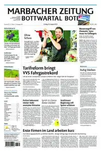 Marbacher Zeitung - 23. August 2019