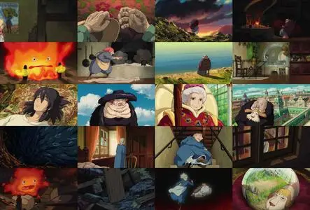 Howl's Moving Castle (2004) + Extras