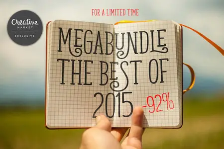 CreativeMarket - Best of 2015 Mega Bundle
