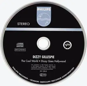 Dizzy Gillespie - The Cool World + Dizzy Goes Hollywood (1996) 2LP in 1CD