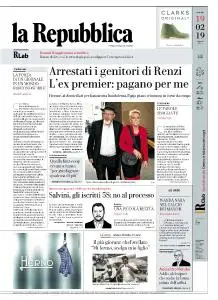 la Repubblica - 19 Febbraio 2019