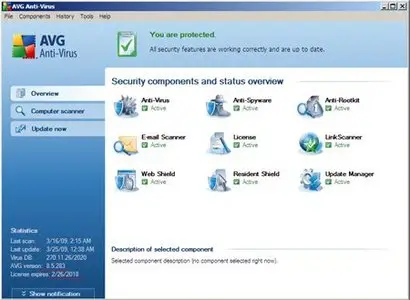 AVG Antivirus Professional 9.0 Build 663.1703