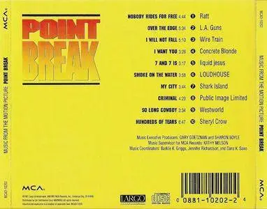 VA - Point Break (Music From The Motion Picture) (1991) {MCA}