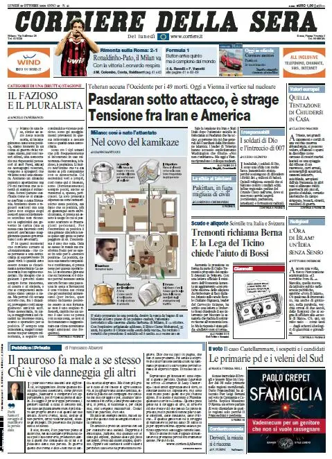 Il Corriere della Sera (19-10-09)