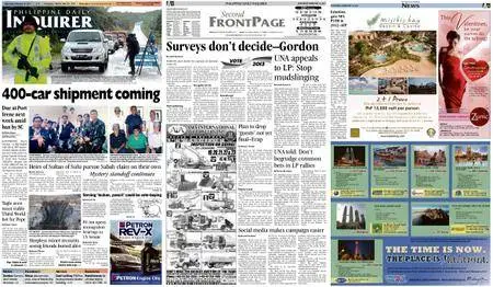 Philippine Daily Inquirer – February 16, 2013