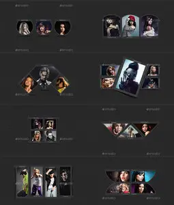 GraphicRiver - Black Photo Frame Template V03