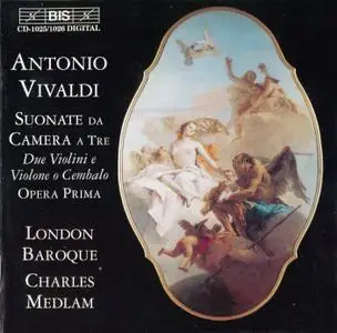 London Baroque, Charles Medlam - Vivaldi: Suonate da Camera a tre (2000)