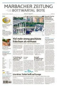 Marbacher Zeitung - 15. August 2018