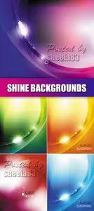Shiny Abstract Backgrounds Vector